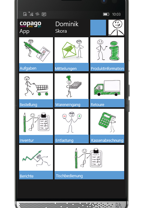 Smart durch den Tag – copago präsentiert neue Smartphone App auf der INTERNORGA