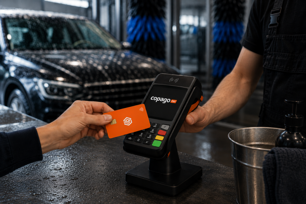 Waschanlage copago Pay